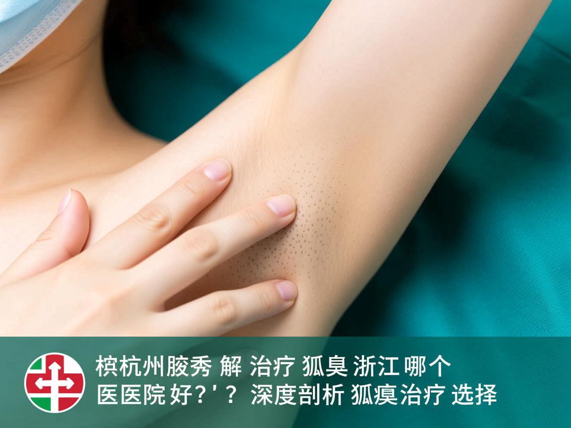 杭州腋秀解析，治疗狐臭浙江哪个医院好？深度剖析狐臭治疗选择