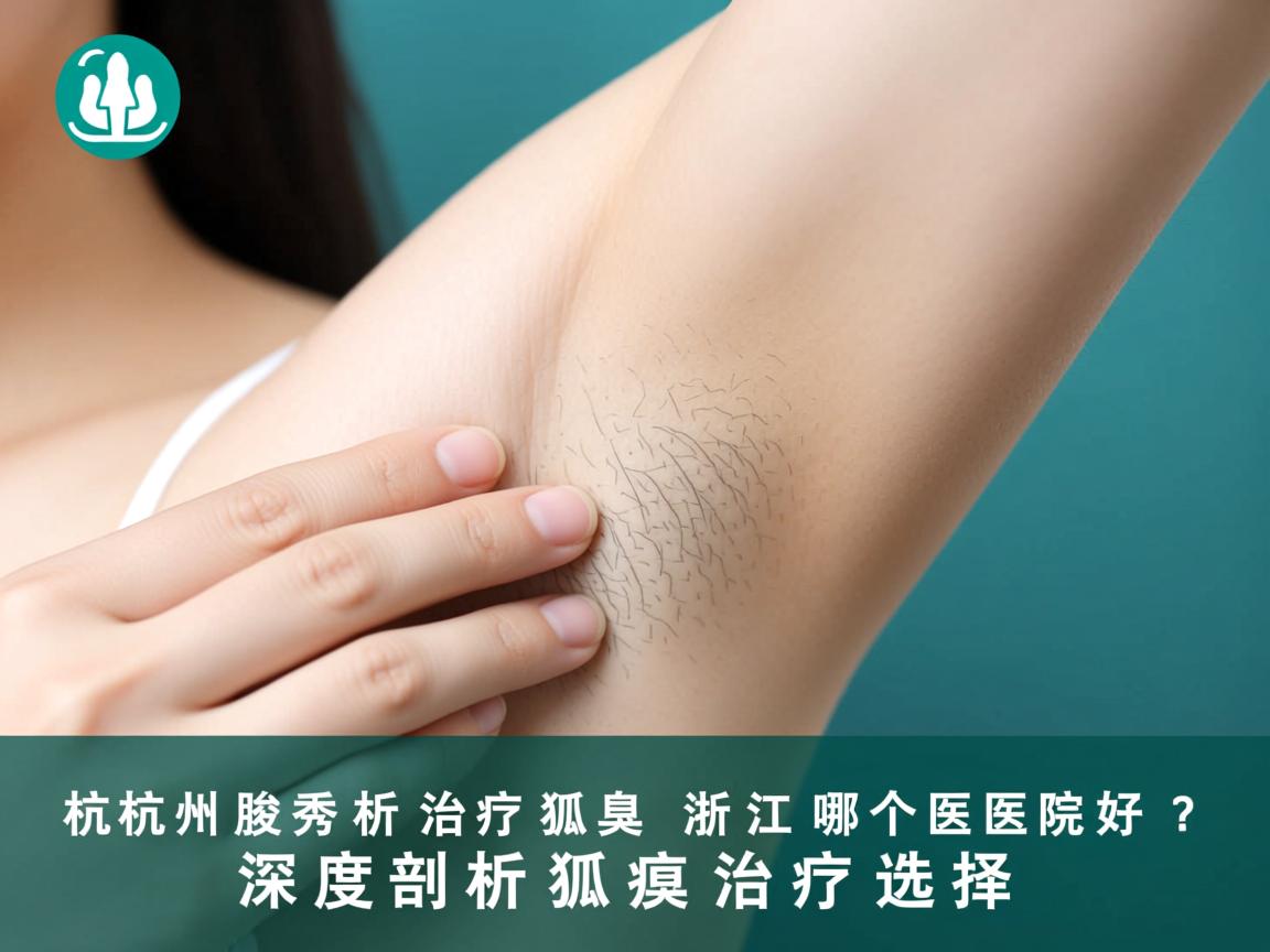 杭州腋秀解析，治疗狐臭浙江哪个医院好？深度剖析狐臭治疗选择