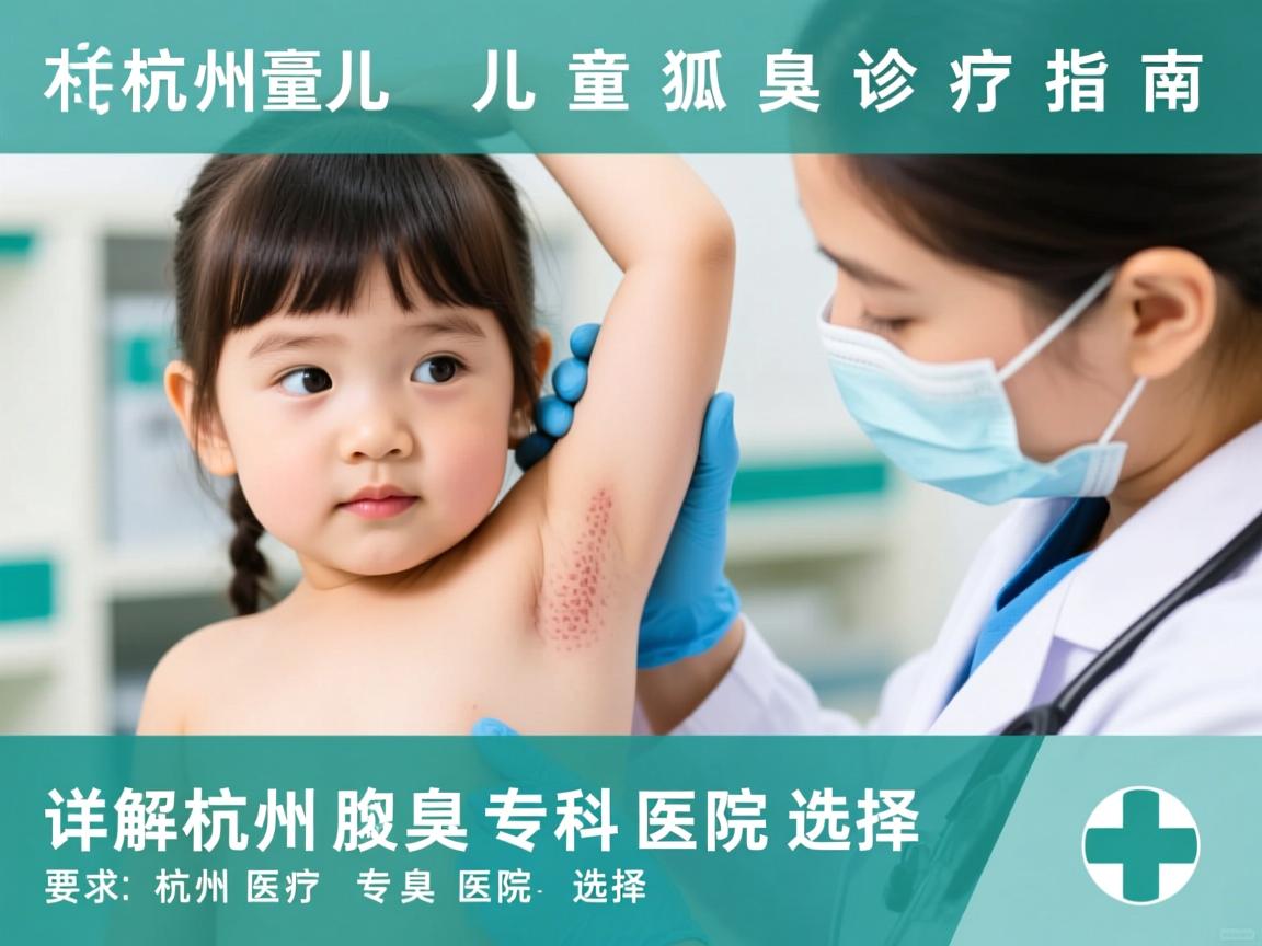 杭州儿童狐臭诊疗指南,详解杭州腋臭专科医院的选择 杭州儿童狐臭诊疗指南,详解杭州腋臭专科医院的选择