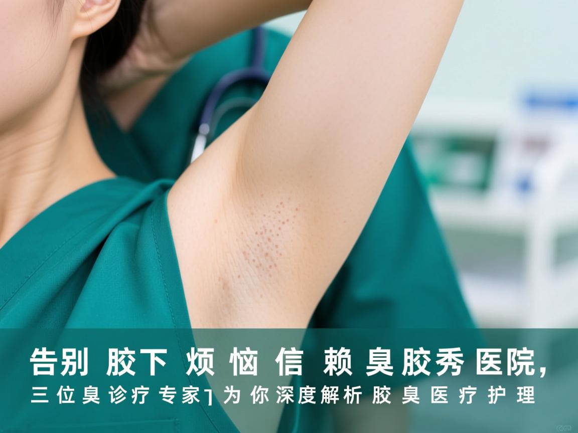 告别腋下烦恼，信赖腋秀医院，三位腋臭诊疗专家，为你深度解析腋臭医疗护理