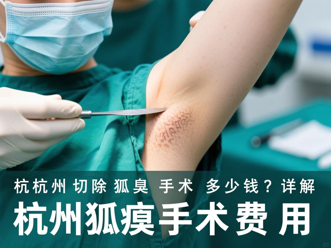 杭州切除狐臭手术多少钱?详解杭州狐臭手术费用 杭州切除狐臭手术多少钱?详解杭州狐臭手术费用