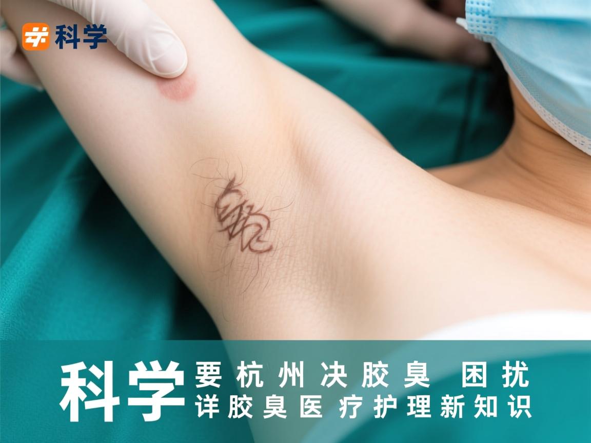 科学解决腋臭困扰，杭州腋秀详解腋臭医疗护理新知识