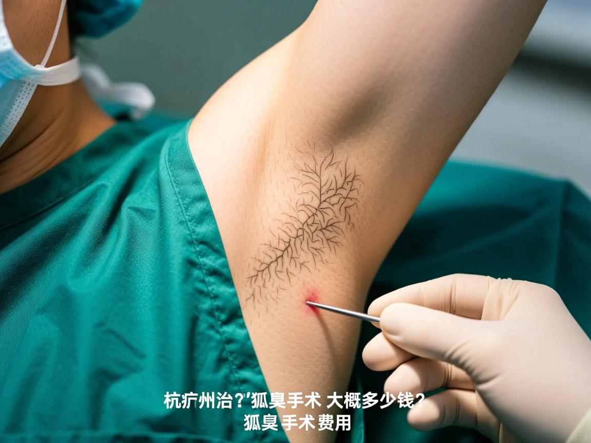杭州治狐臭手术大概多少钱？深度解析狐臭手术费用