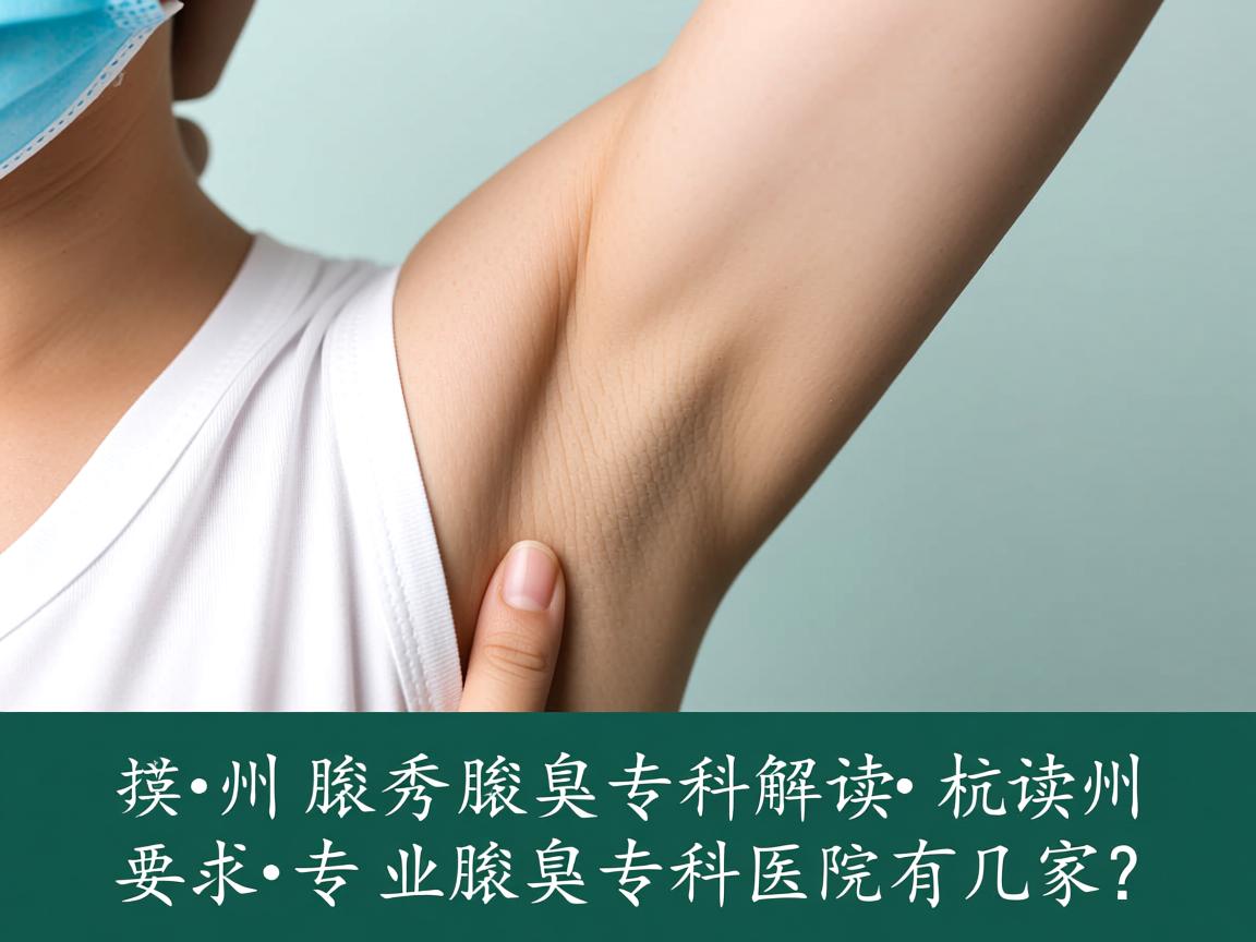 杭州腋秀腋臭专科解读，杭州专业腋臭专科医院有几家？
