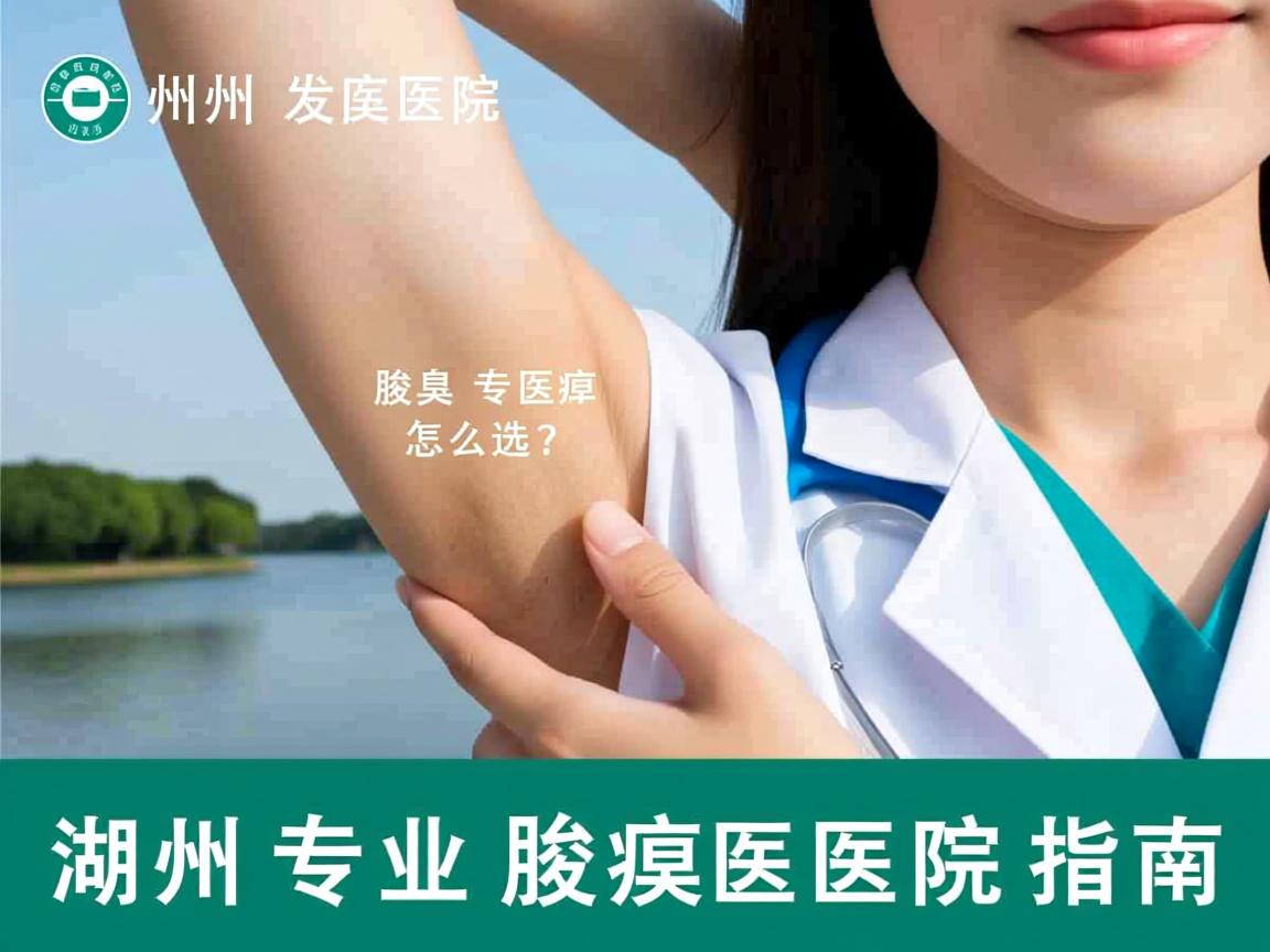 湖州腋臭医院怎么选？湖州专业腋臭医院指南