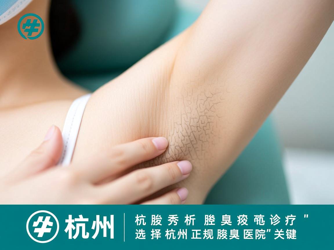 杭州腋秀解析腋臭诊疗，选择杭州正规腋臭医院的关键