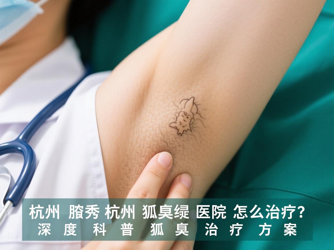 杭州腋秀解析，杭州狐臭医院怎么治疗？深度科普狐臭治疗方案