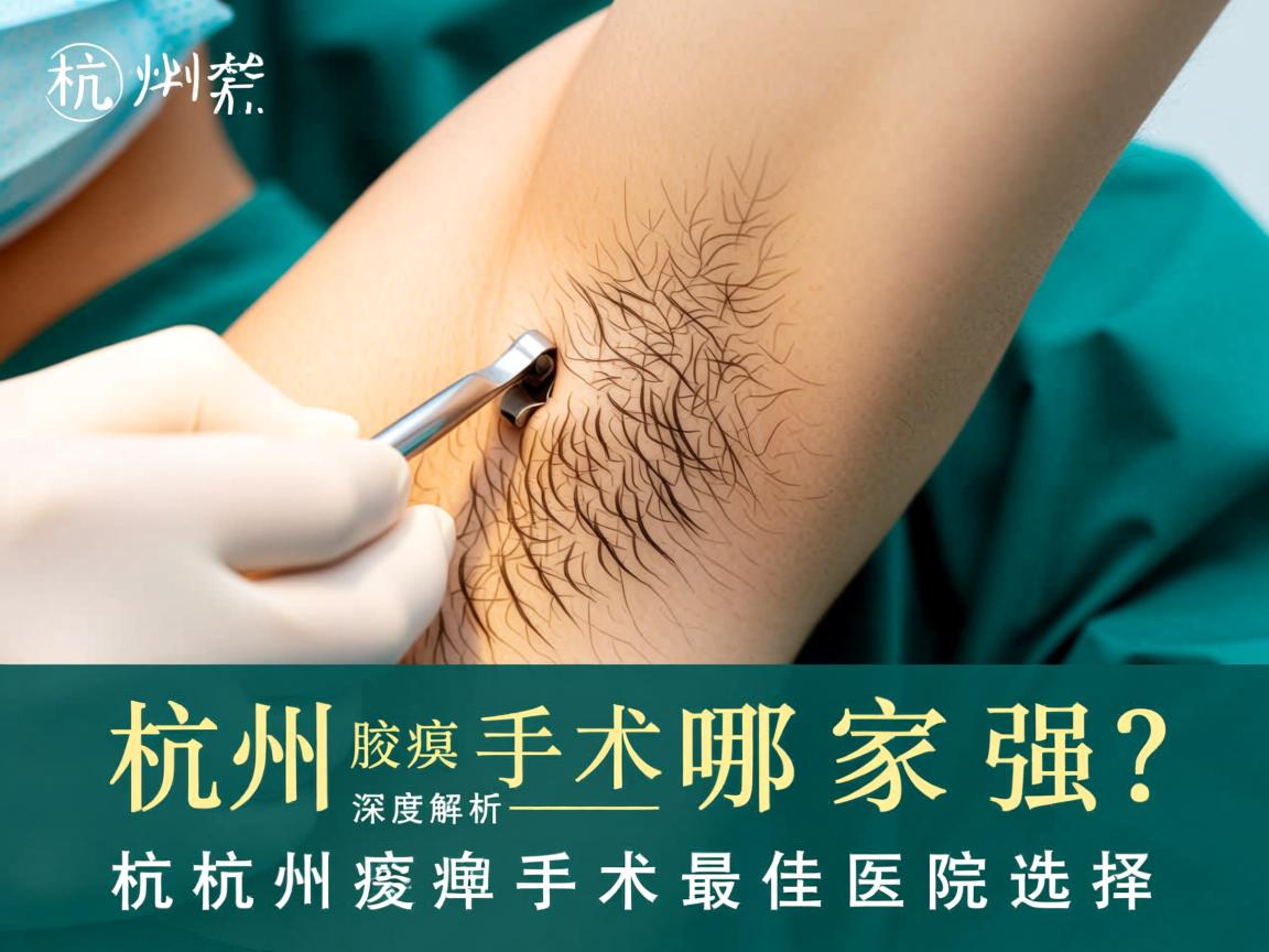 杭州腋臭手术哪家强？深度解析杭州腋臭手术最佳医院选择