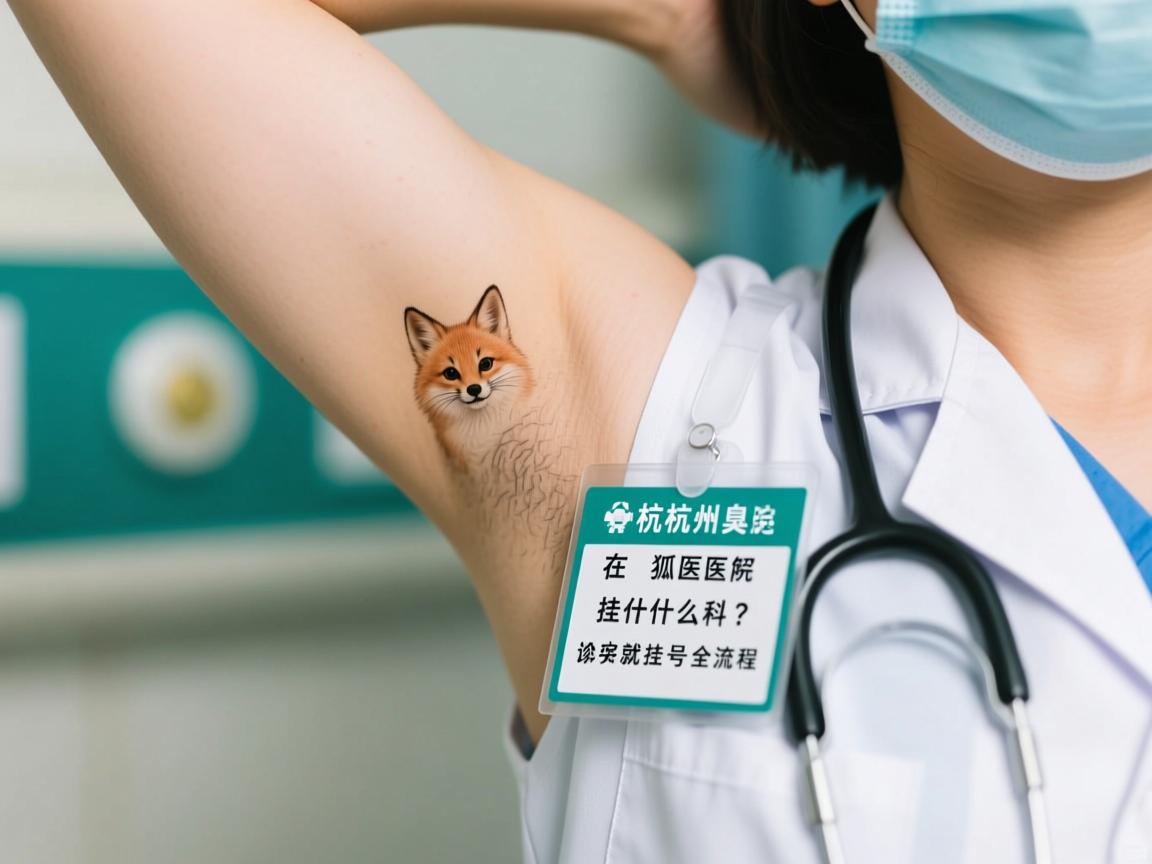 杭州狐臭在医院挂什么科？详解狐臭就诊挂号全流程