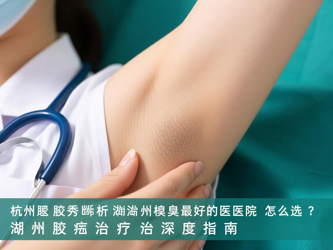 杭州腋秀解析，在湖州治疗腋臭最好的医院怎么选？湖州腋臭治疗深度指南