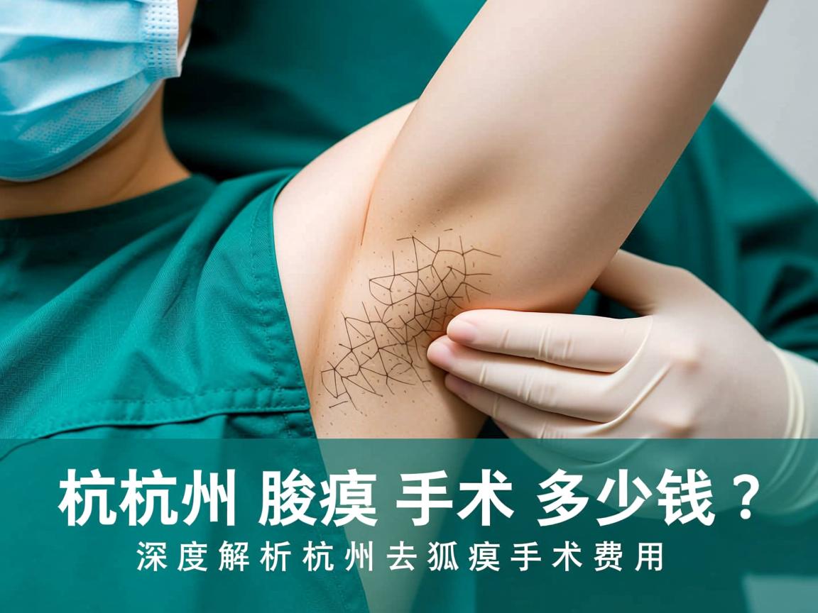 杭州腋臭手术多少钱？深度解析杭州去狐臭手术费用