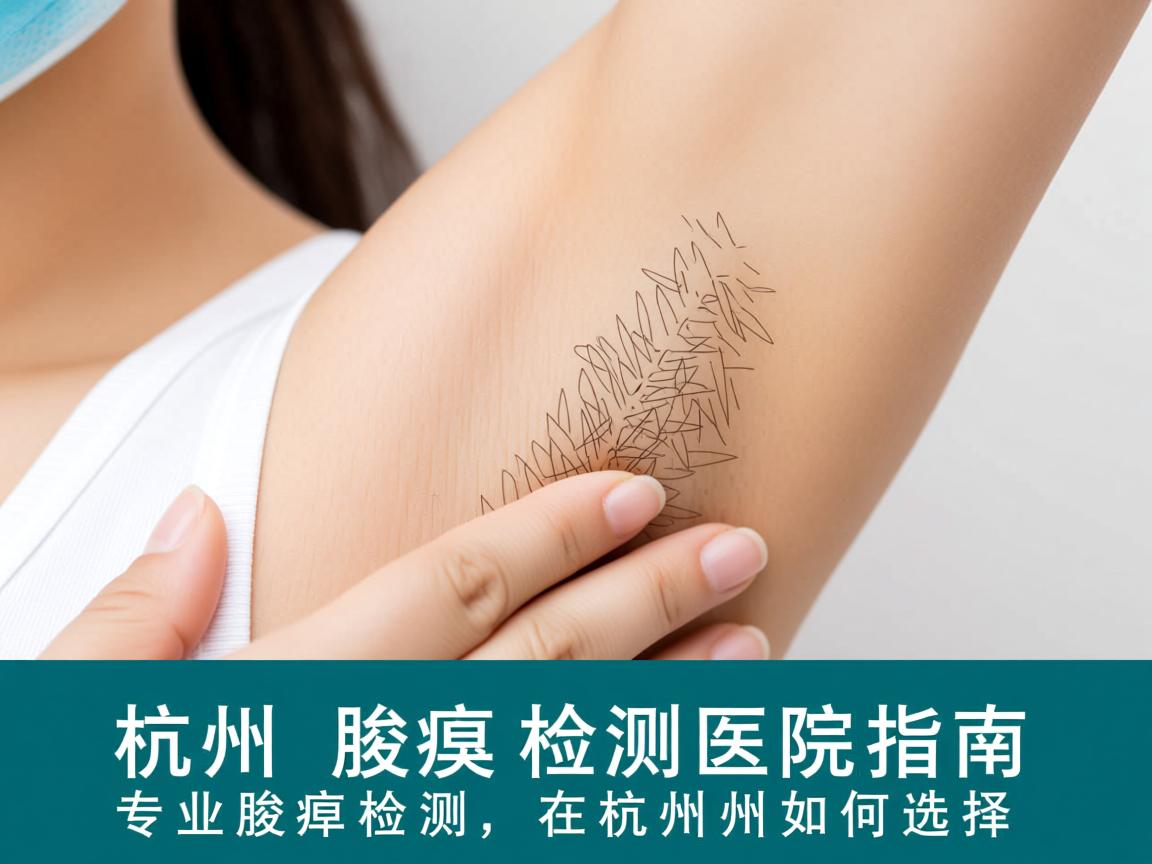 杭州腋臭检测医院指南，专业腋臭检测在杭州如何选择