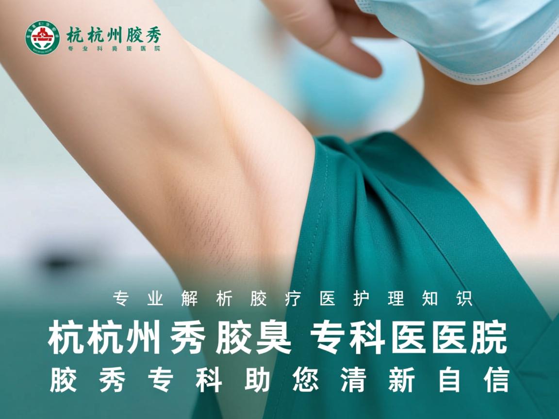 杭州腋秀腋臭专科医院，专业解析腋臭医疗护理知识，腋秀专科助您清新自信