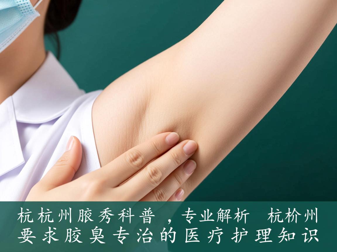 杭州腋秀科普，专业解析杭州腋臭专治的医疗护理知识