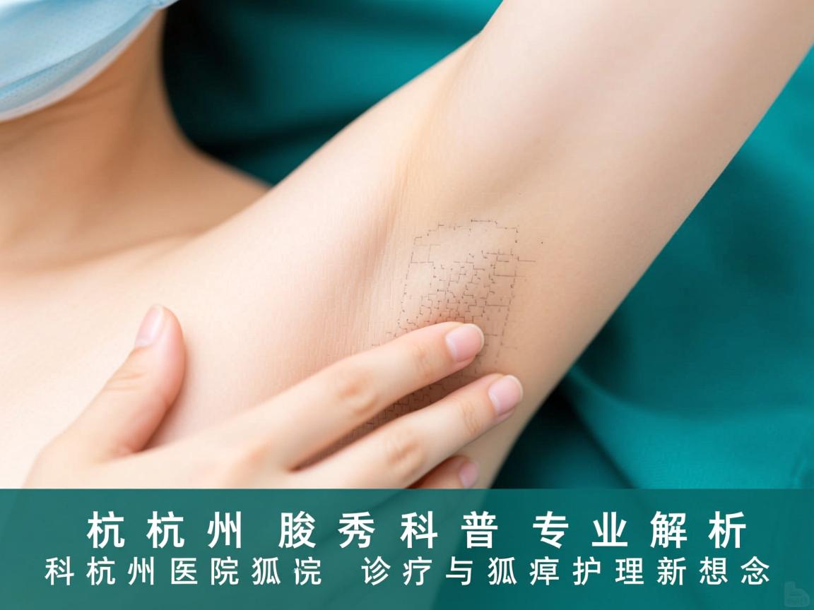 杭州腋秀科普，专业解析杭州医院狐臭诊疗与狐臭护理新理念