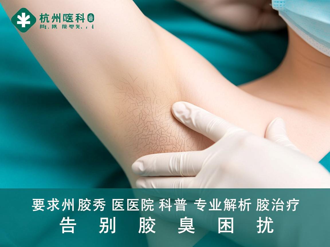 杭州腋秀医院科普，专业解析腋臭治疗，告别腋臭困扰