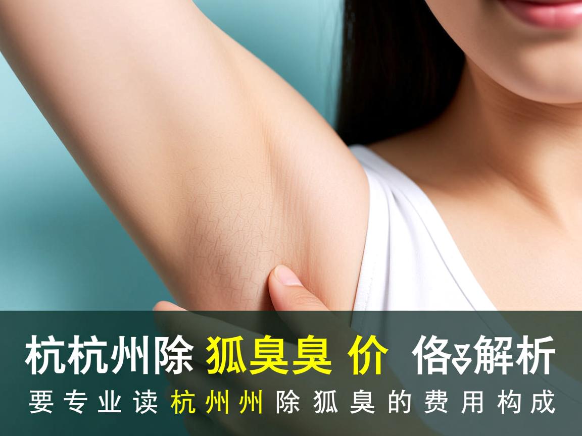 杭州除狐臭价格解析，专业解读杭州除狐臭的费用构成
