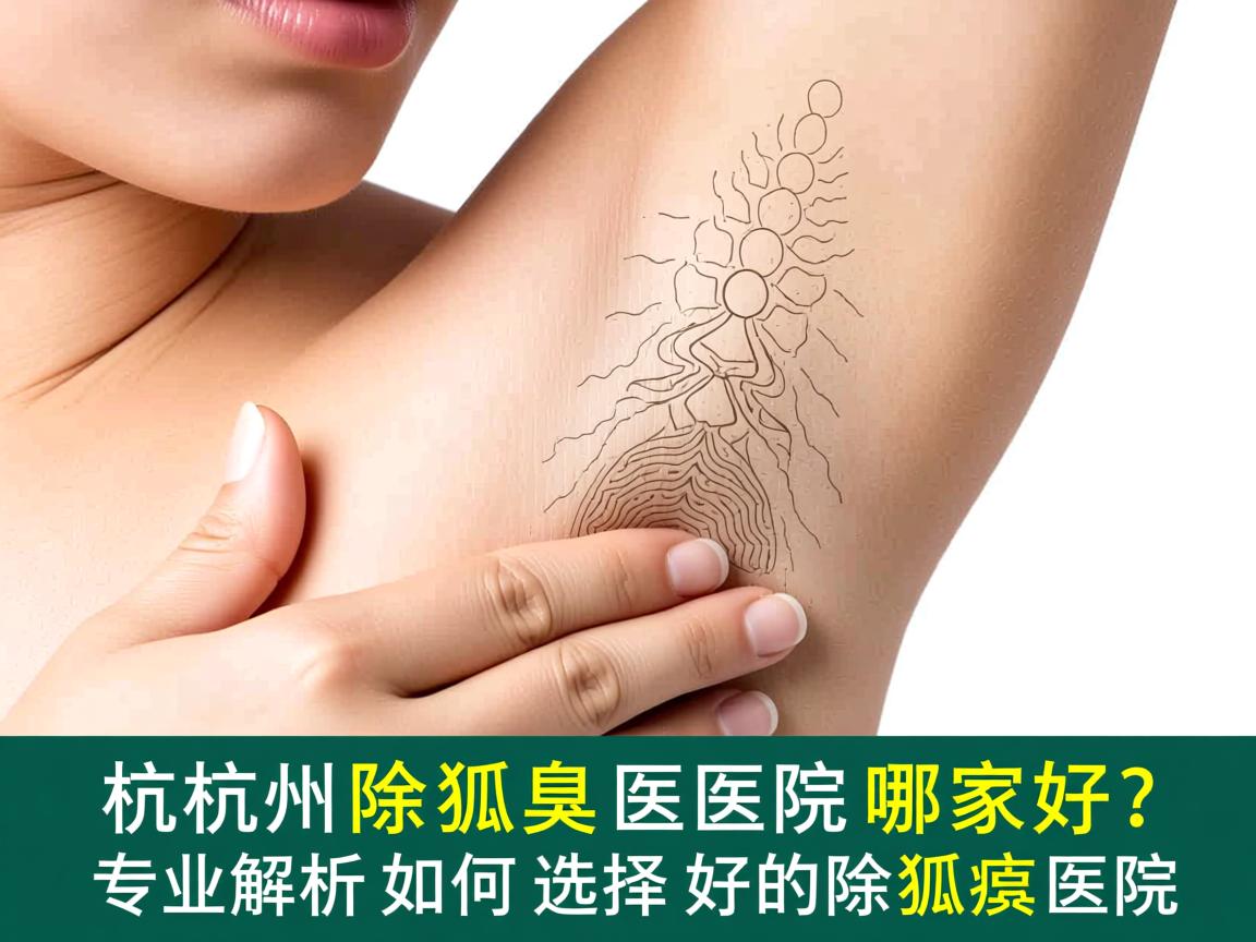 杭州除狐臭医院哪家好？专业解析如何选择好的除狐臭医院
