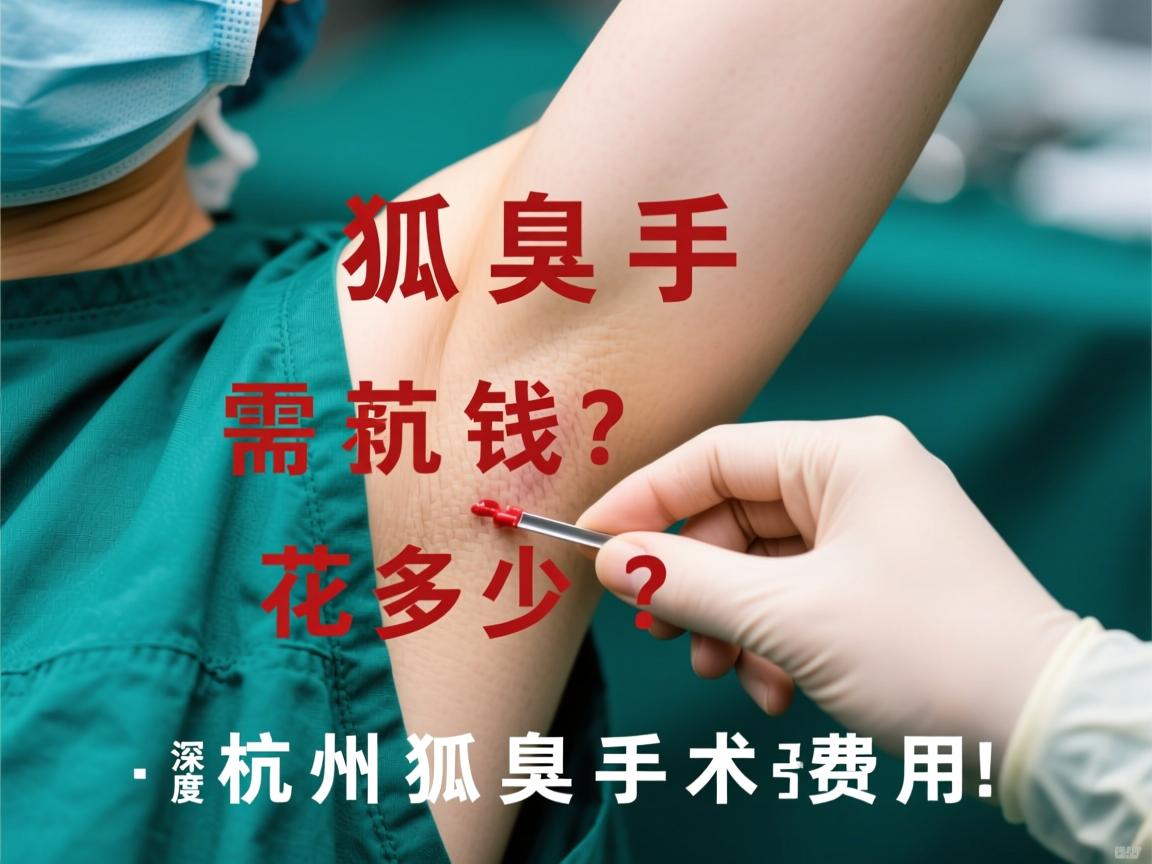杭州狐臭手术需花多少钱?深度解析杭州狐臭手术费用 杭州狐臭手术需花多少钱?深度解析杭州狐臭手术费用