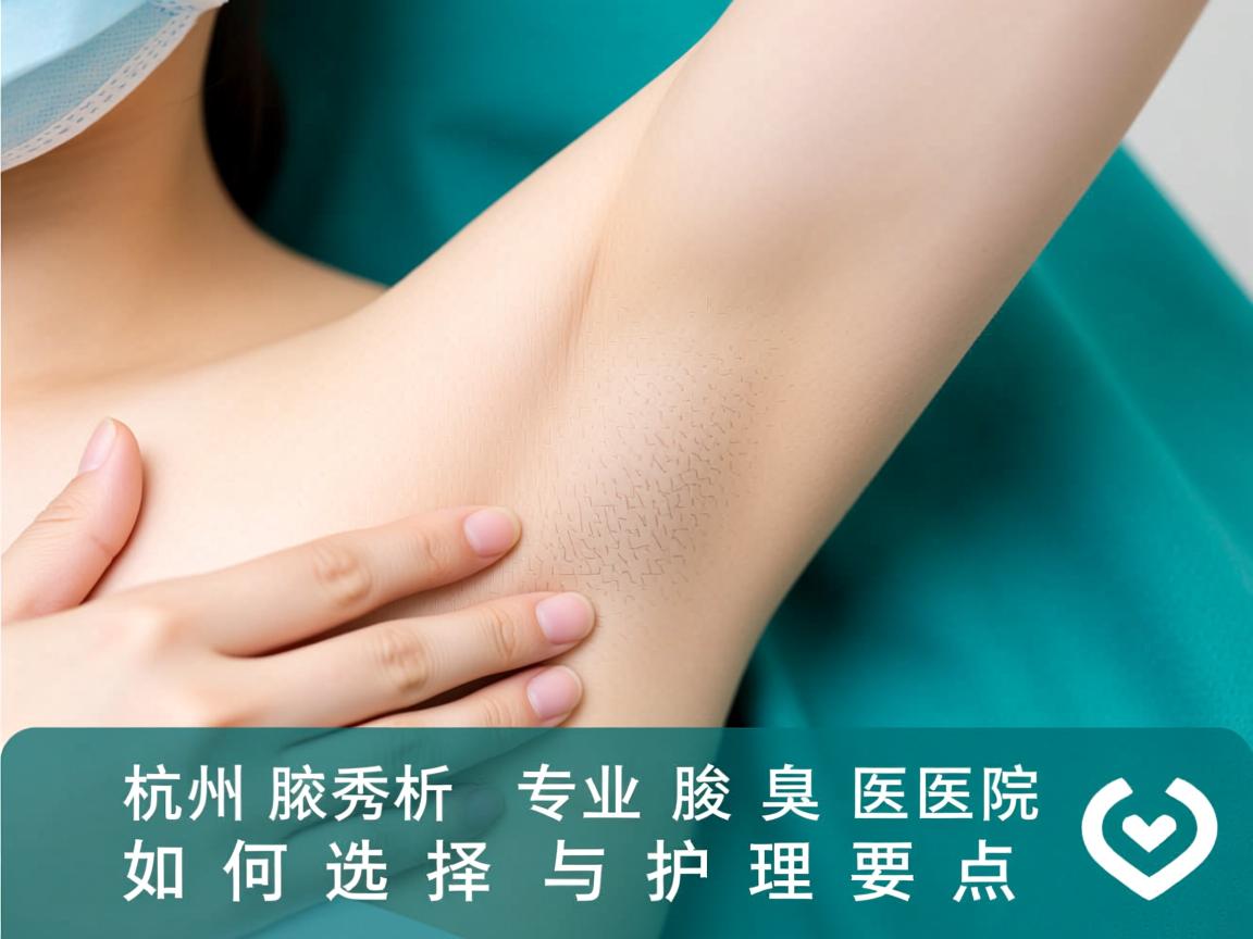 杭州腋秀解析，杭州专业腋臭医院如何选择与护理要点
