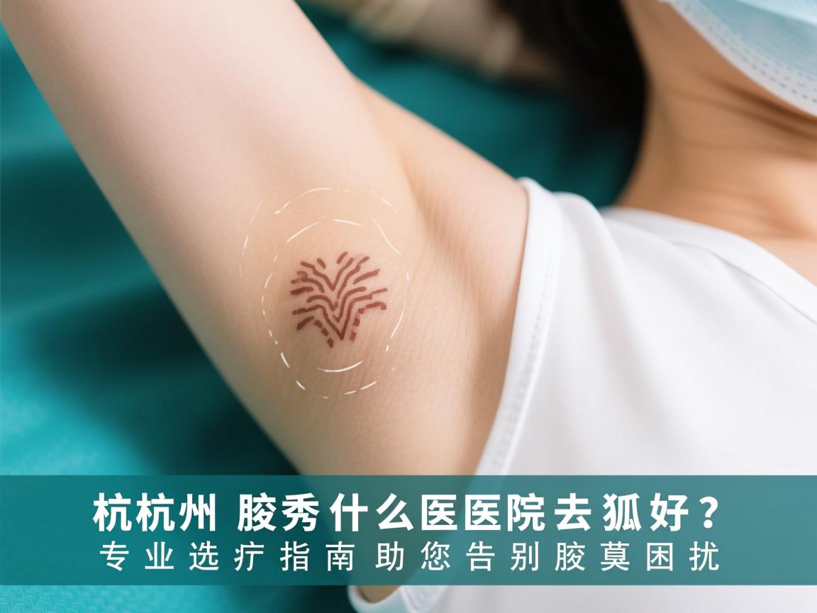 杭州腋秀解析，杭州什么医院去狐臭好？专业选择指南助您告别腋臭困扰