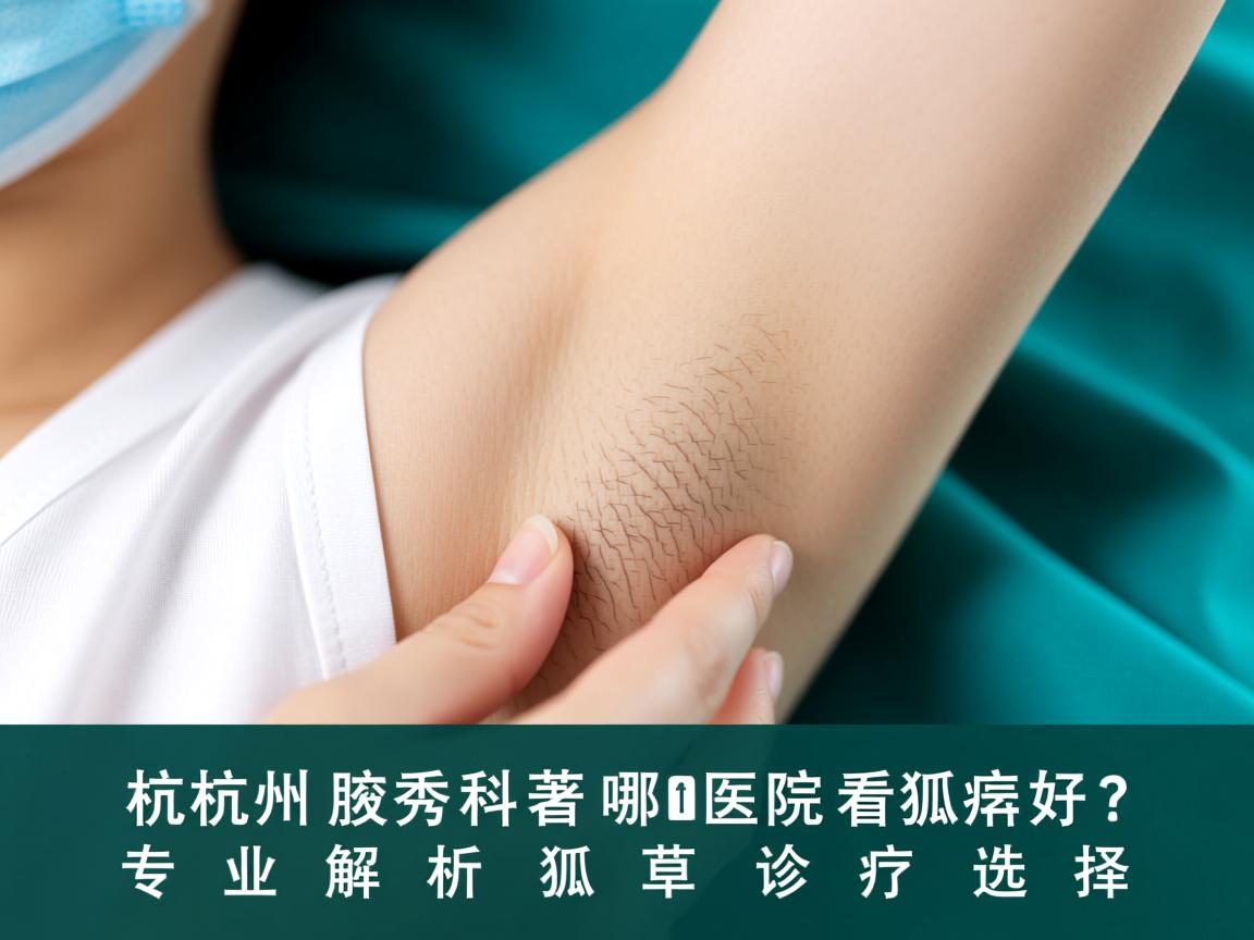 杭州腋秀科普，杭州哪个医院看狐臭好？专业解析狐臭诊疗选择