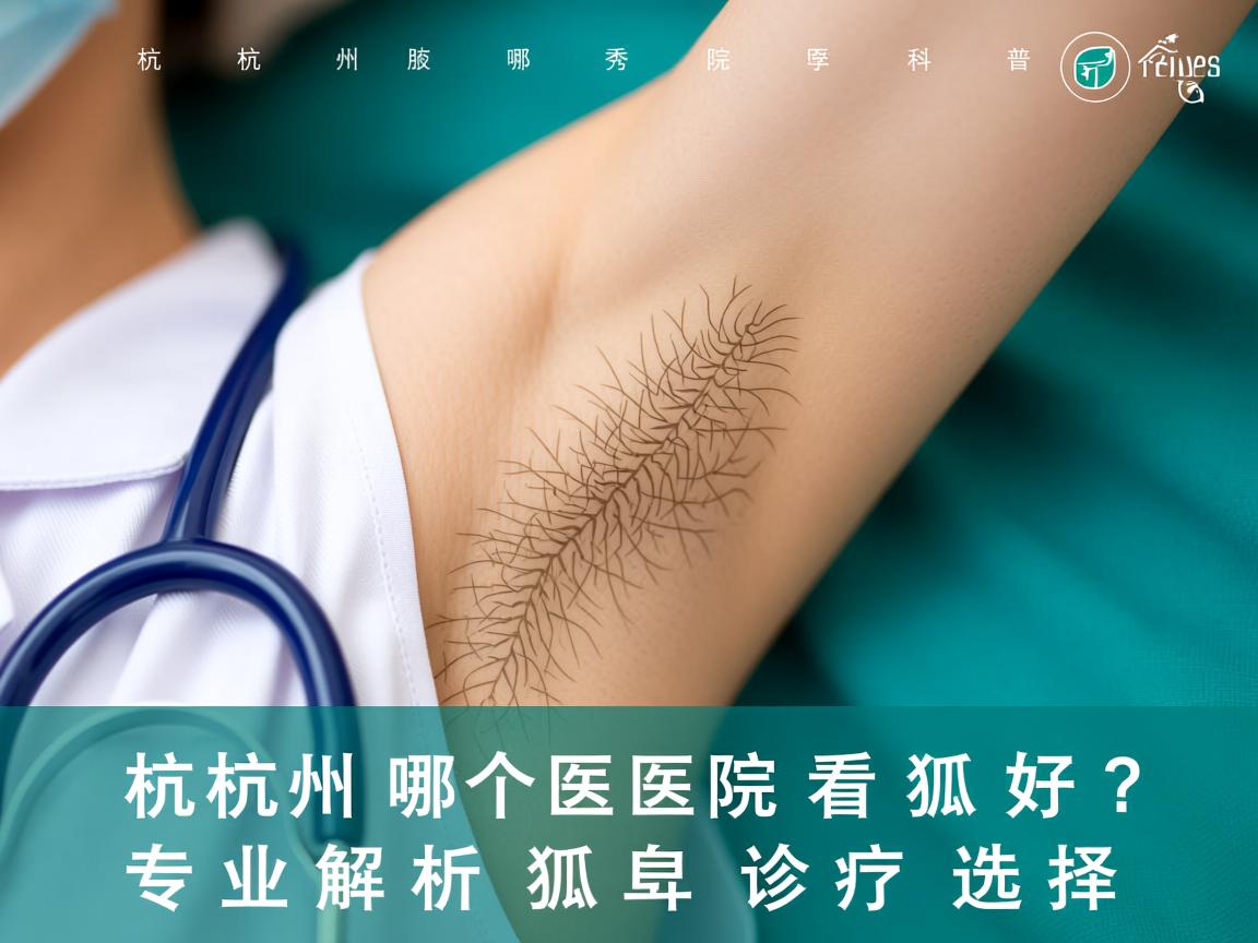 杭州腋秀科普，杭州哪个医院看狐臭好？专业解析狐臭诊疗选择