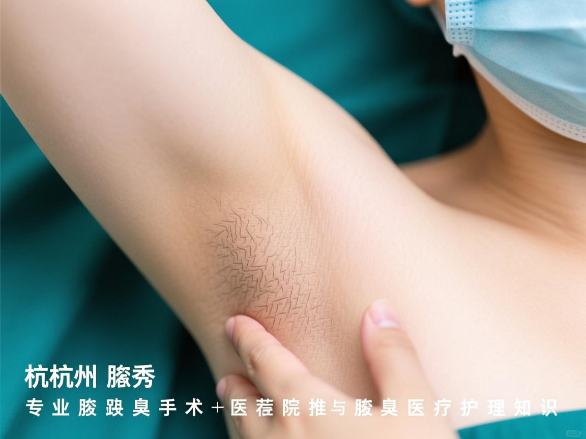 杭州腋秀解析，专业腋臭手术医院推荐与腋臭医疗护理知识