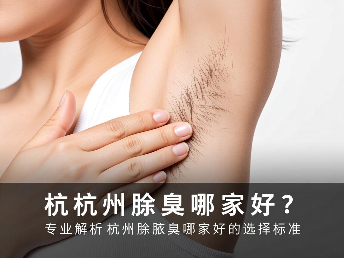杭州除腋臭哪家好？专业解析杭州除腋臭哪家好的选择标准