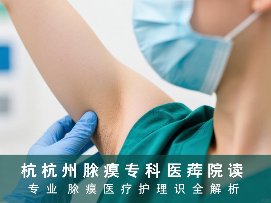 杭州腋臭专科医院解读，专业腋臭医疗护理知识全解析