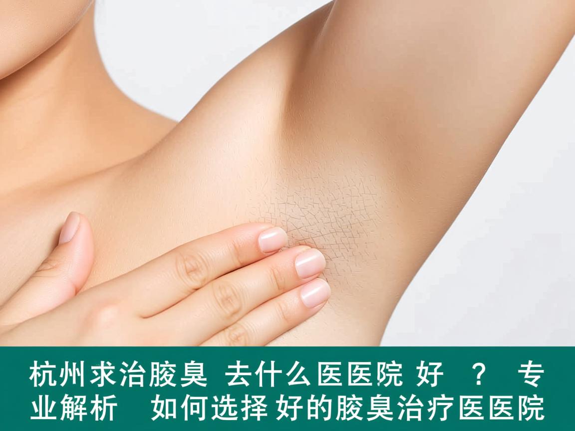 杭州治疗腋臭去什么医院好?专业解析如何选择好的腋臭治疗医院 杭州治疗腋臭去什么医院好?专业解析如何选择好的腋臭治疗医院