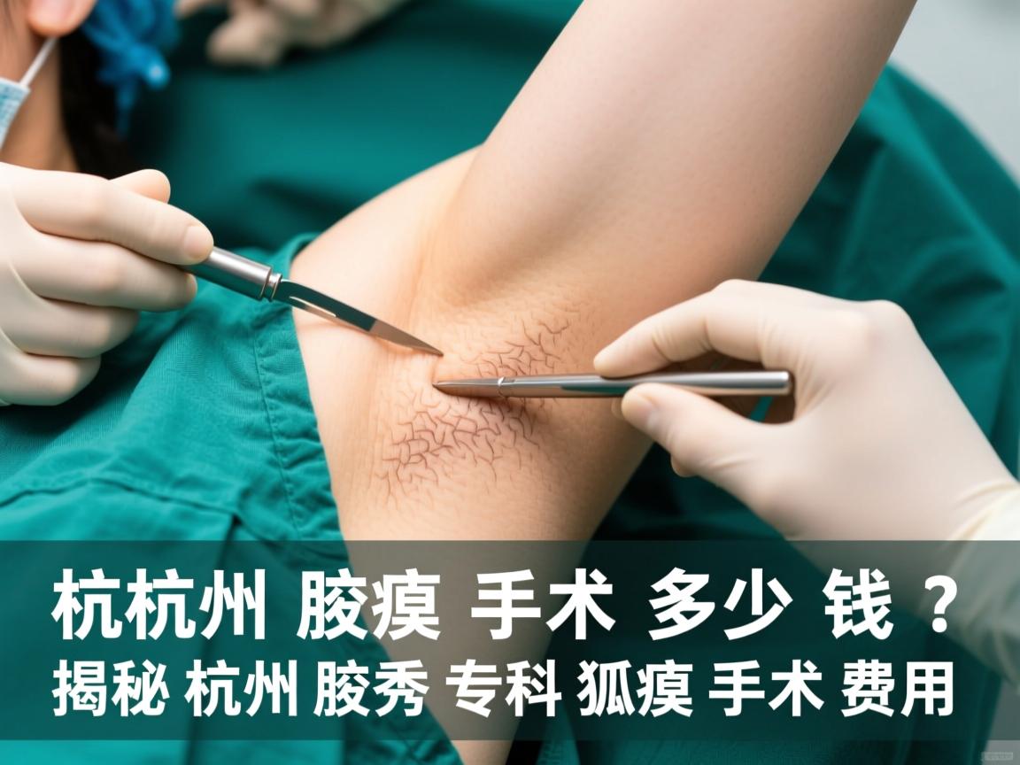杭州腋臭手术多少钱？揭秘杭州腋秀专科狐臭手术费用