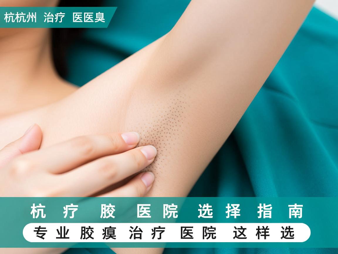 杭州治疗腋臭医院选择指南，专业腋臭治疗医院这样选