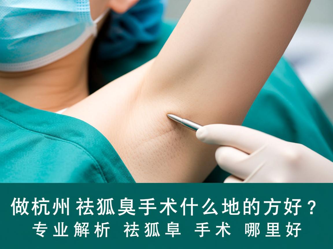 杭州做祛狐臭手术什么地方好?专业解析祛狐臭手术哪里好 杭州做祛狐臭手术什么地方好?专业解析祛狐臭手术哪里好