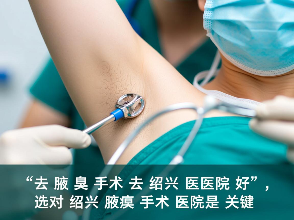 去腋臭手术去绍兴医院好，选对绍兴腋臭手术医院是关键