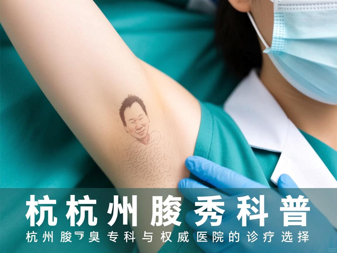杭州腋秀科普，解析杭州腋臭专科与权威医院的诊疗选择