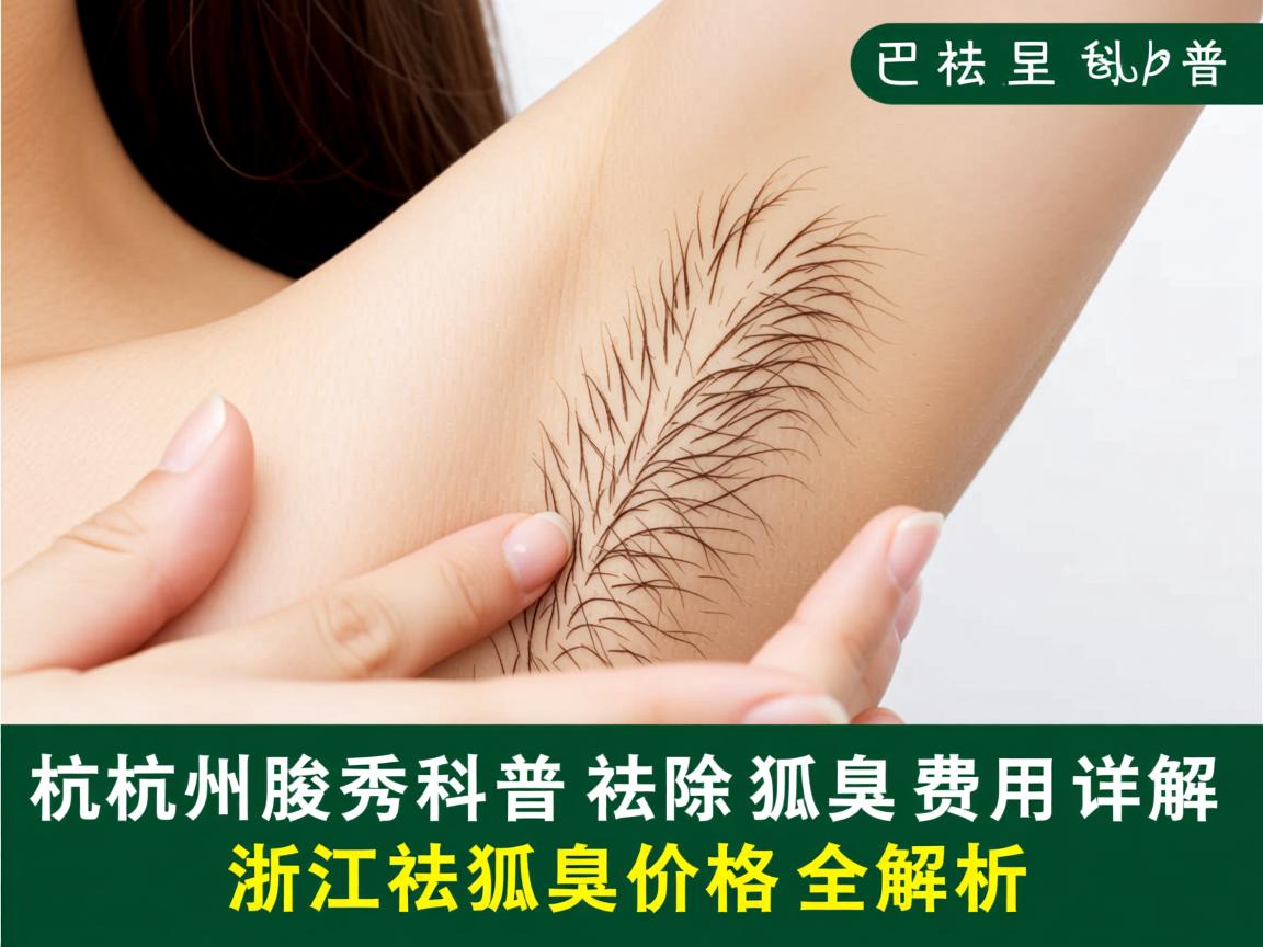 杭州腋秀科普,祛除狐臭费用详解,浙江祛狐臭价格全解析 杭州腋秀科普,祛除狐臭费用详解,浙江祛狐臭价格全解析