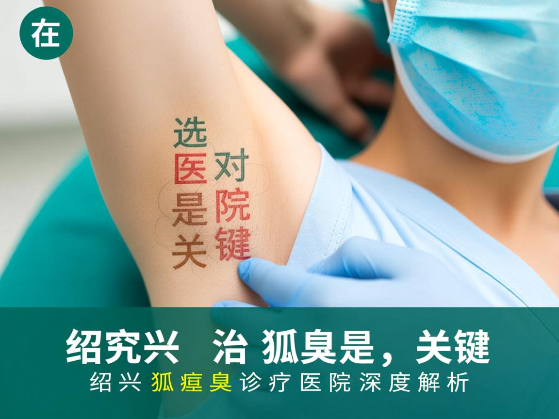 在绍兴治狐臭，选对医院是关键，绍兴狐臭诊疗医院深度解析