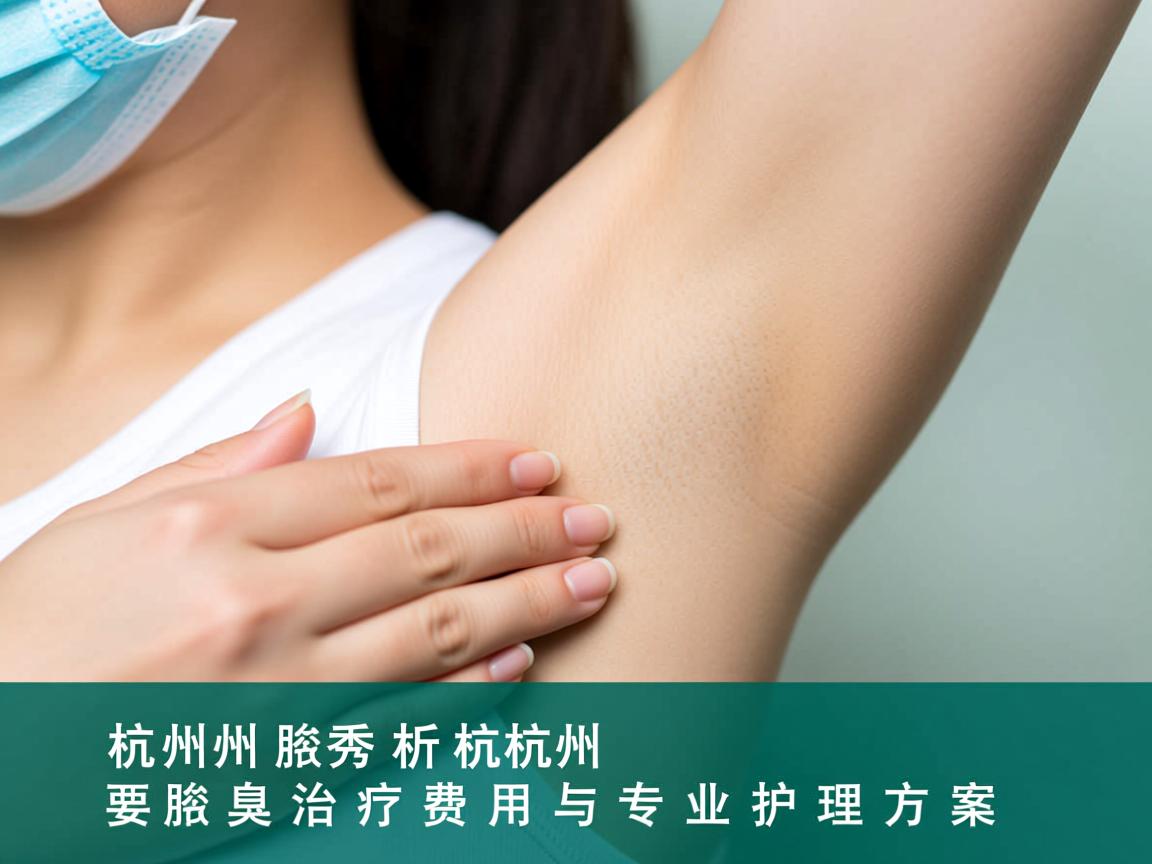 杭州腋秀解析，杭州腋臭治疗费用与专业护理方案