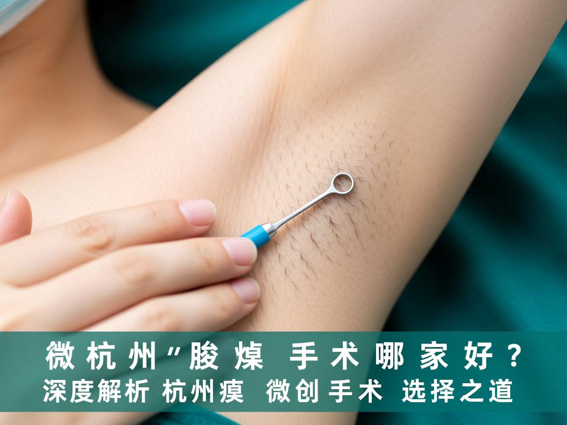 杭州腋臭微创手术哪家好?深度解析杭州腋臭微创手术选择之道 杭州腋臭微创手术哪家好?深度解析杭州腋臭微创手术选择之道