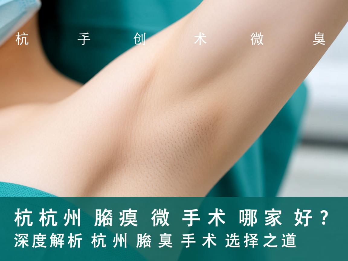 杭州腋臭微创手术哪家好?深度解析杭州腋臭微创手术选择之道 杭州腋臭微创手术哪家好?深度解析杭州腋臭微创手术选择之道