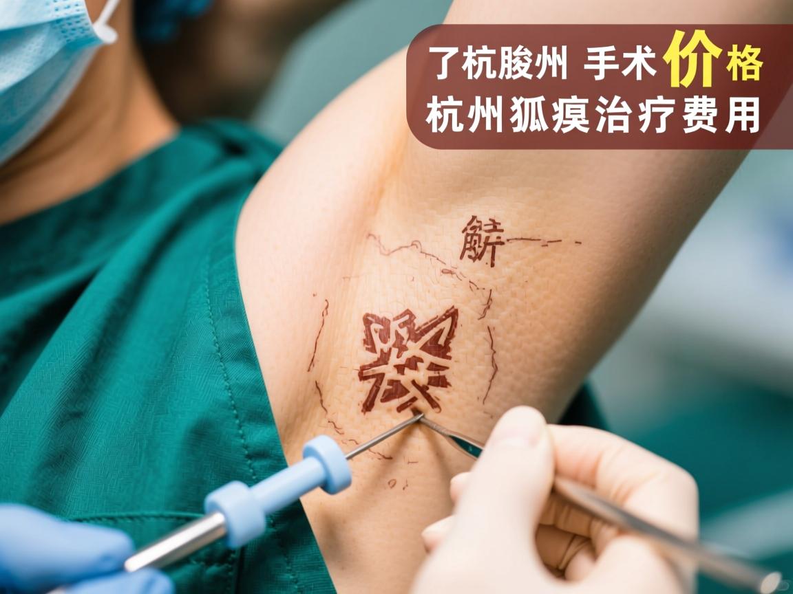 了解杭州腋臭手术价格 解析杭州狐臭治疗费用