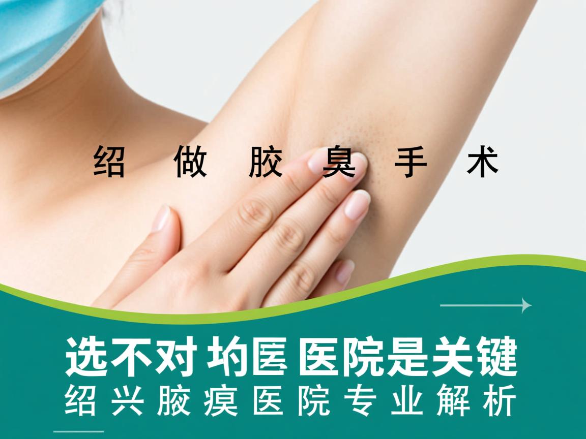 在绍兴做腋臭手术，选对医院是关键，绍兴腋臭医院专业解析