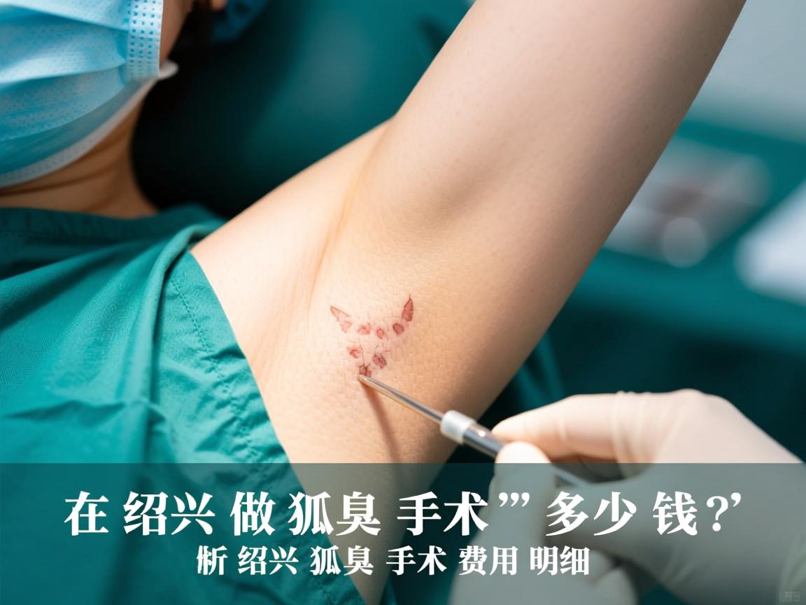 在绍兴做狐臭手术多少钱？解析绍兴狐臭手术费用明细