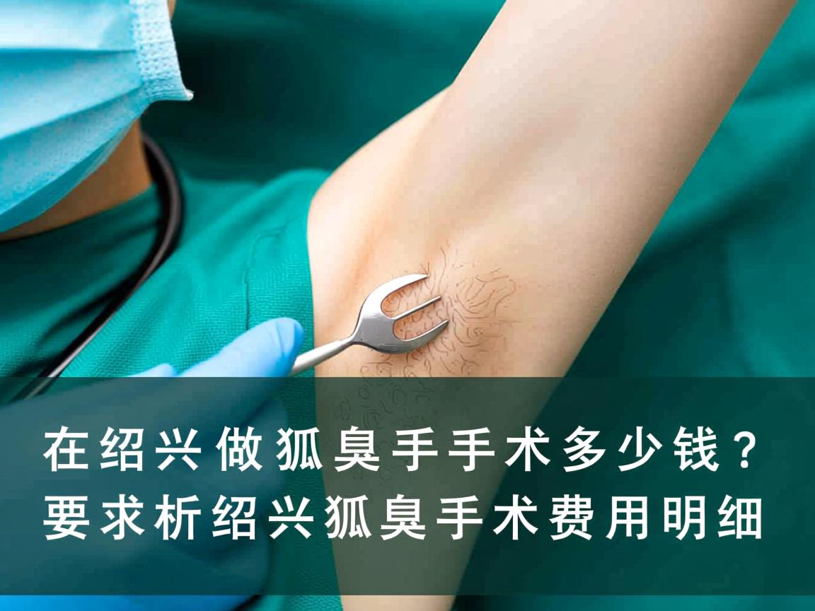 在绍兴做狐臭手术多少钱？解析绍兴狐臭手术费用明细