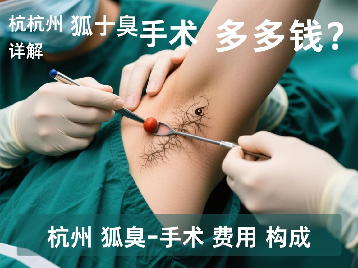 杭州狐臭手术多少钱？详解杭州狐臭手术费用构成