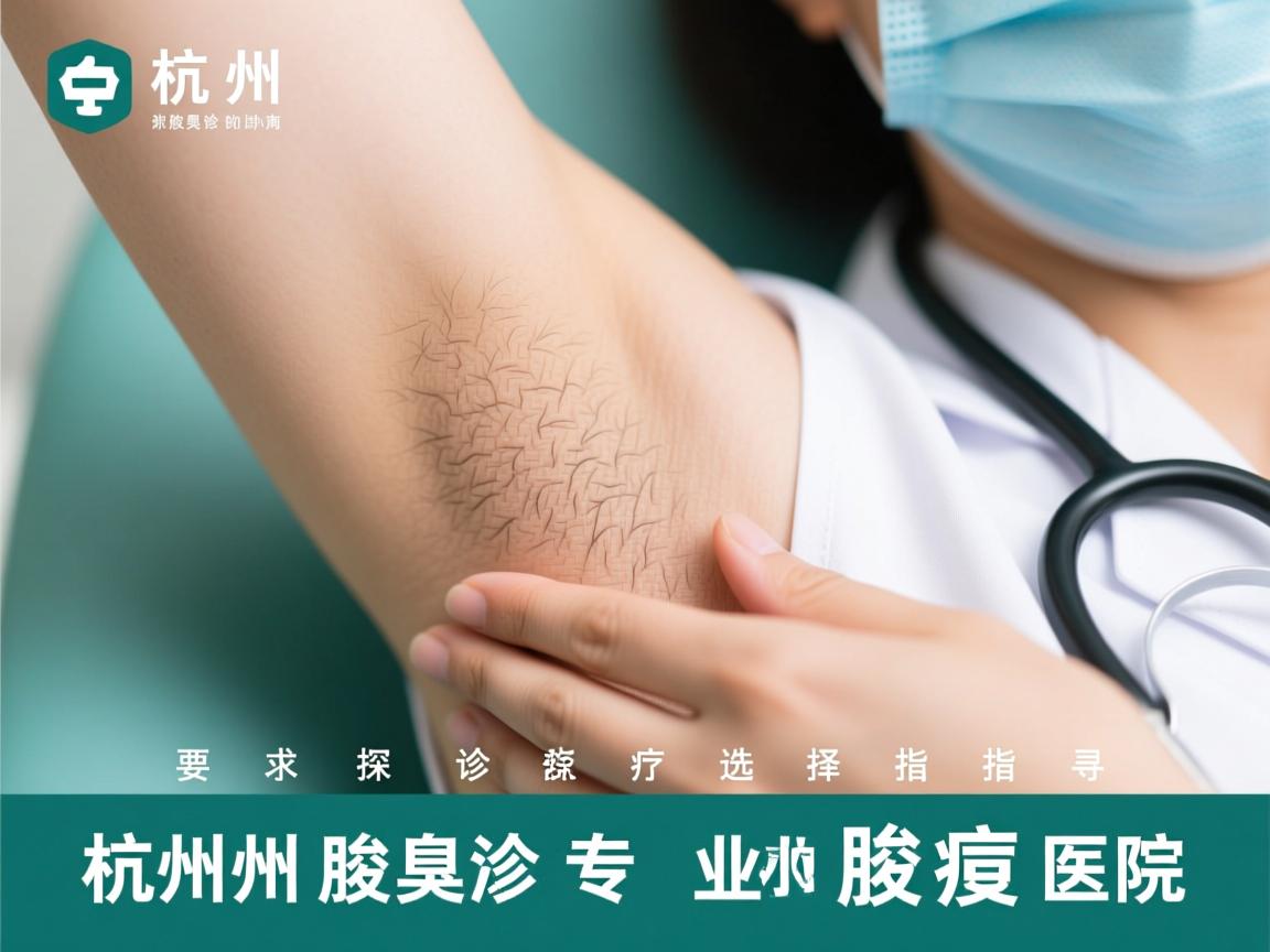 杭州腋臭诊疗选择指南,探寻杭州专业的腋臭医院 杭州腋臭诊疗选择指南,探寻杭州专业的腋臭医院