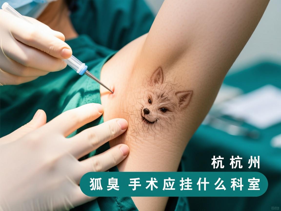 杭州狐臭手术指南,详解狐臭手术应挂什么科室 杭州狐臭手术指南,详解狐臭手术应挂什么科室
