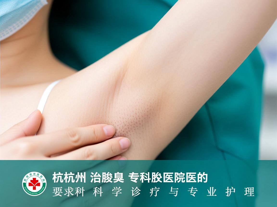 杭州腋秀解析，杭州治腋臭专科医院的科学诊疗与专业护理