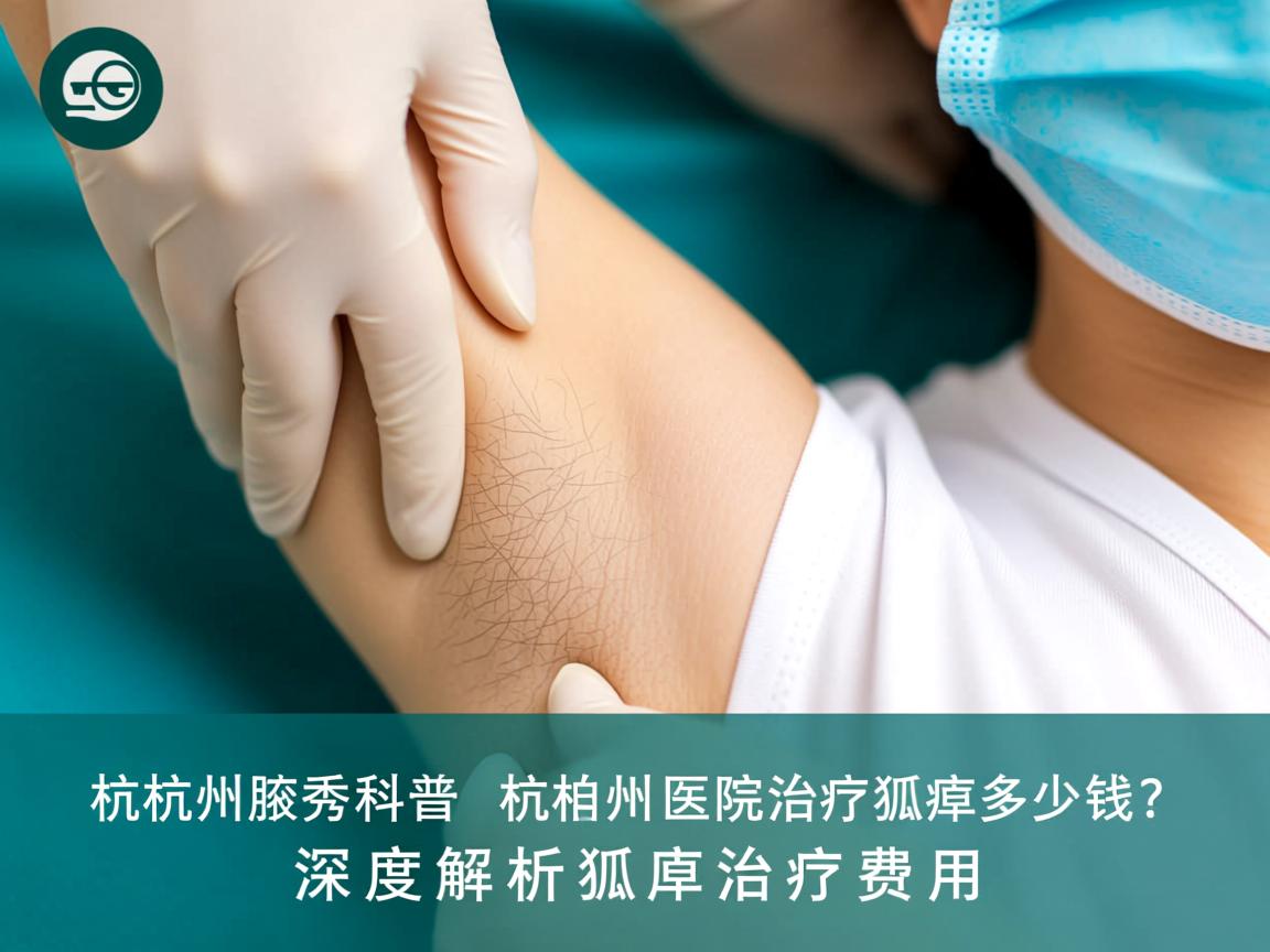 杭州腋秀科普，杭州医院治疗狐臭多少钱？深度解析狐臭治疗费用